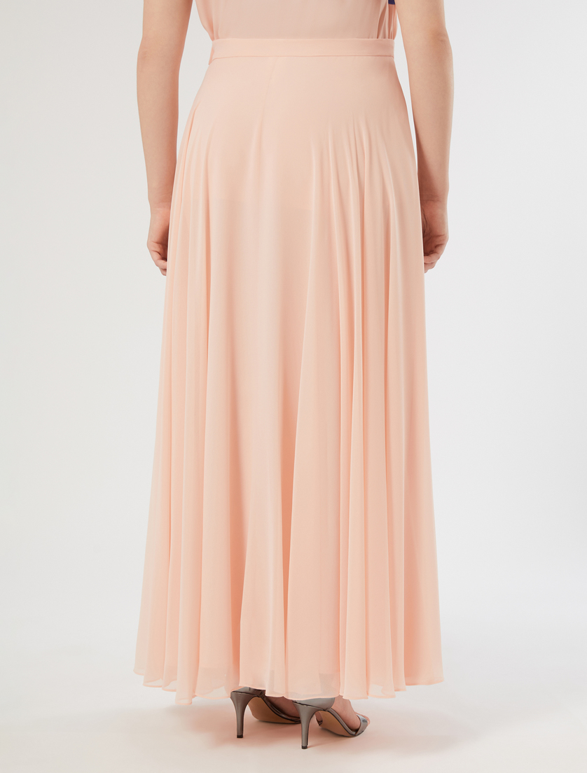 Georgette skirt - PINK - Marina Rinaldi - 4