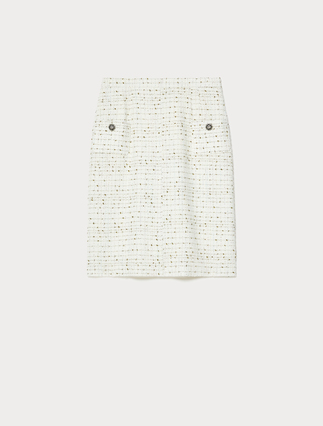 Rock aus gewebtem Stoff - Marina Rinaldi