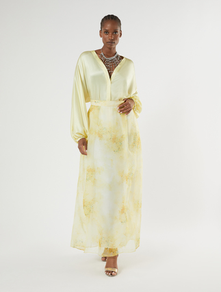 Langer Rock aus Organza - Marina Rinaldi