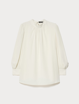Silk crepe de chine blouse - Marina Rinaldi