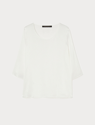 Lightweight satin blouse - Marina Rinaldi