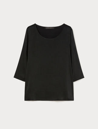 Lightweight satin blouse - Marina Rinaldi