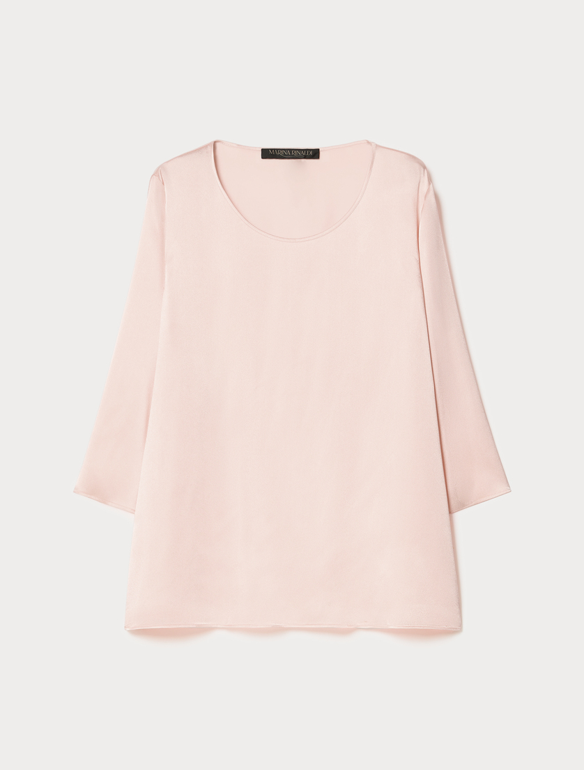 Blusa in satin leggero - ROSA - Marina Rinaldi