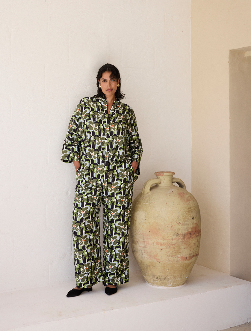 Silk twill shirt - Marina Rinaldi