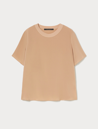 Silk crepe de chine blouse - Marina Rinaldi