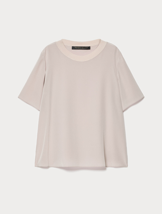 Silk crepe de chine blouse - Marina Rinaldi