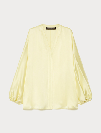 Oversized satin shirt - Marina Rinaldi