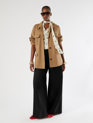 Hemdbluse aus Baumwoll-Seidenvoile - Marina Rinaldi