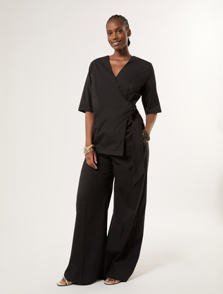 Cotton poplin shirt - Marina Rinaldi