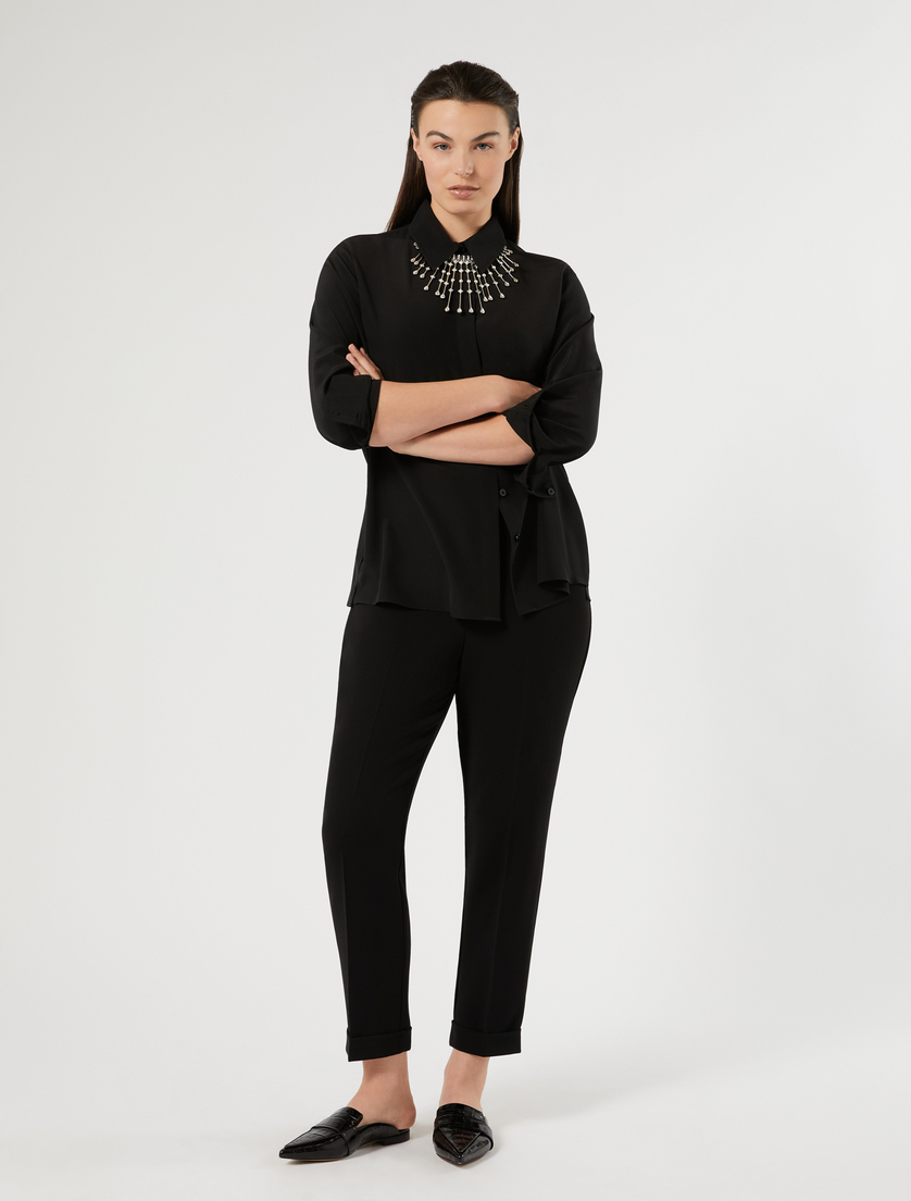 Silk crepe de chine shirt - Marina Rinaldi