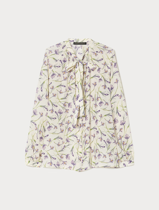 Silk crepe de chine shirt - Marina Rinaldi