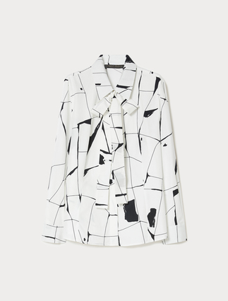 Pure cotton poplin shirt - Marina Rinaldi