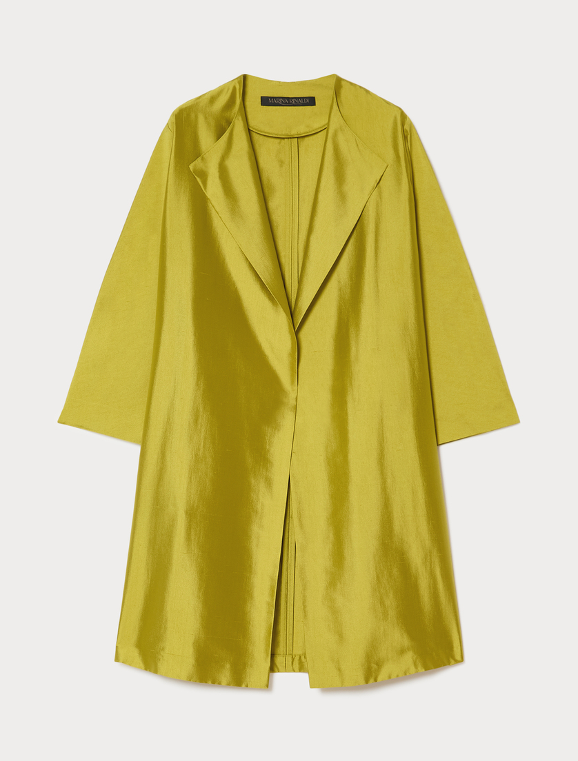 Spolverino in cady - VERDE OLIVA - Marina Rinaldi