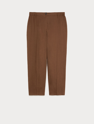 Hose aus Leinencanvas - Marina Rinaldi