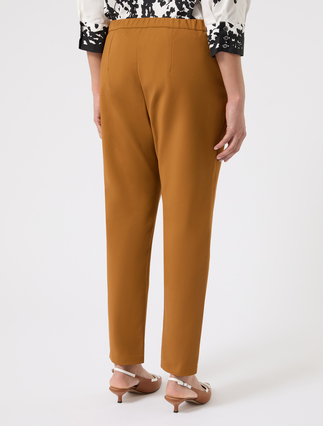Slim-fit cotton canvas trousers - SIENA - Marina Rinaldi - 4