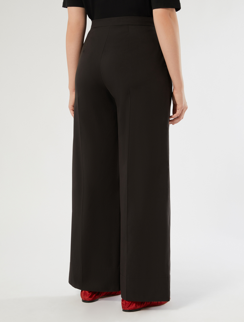 Pantalon en popeline - NOIR - Marina Rinaldi - 4