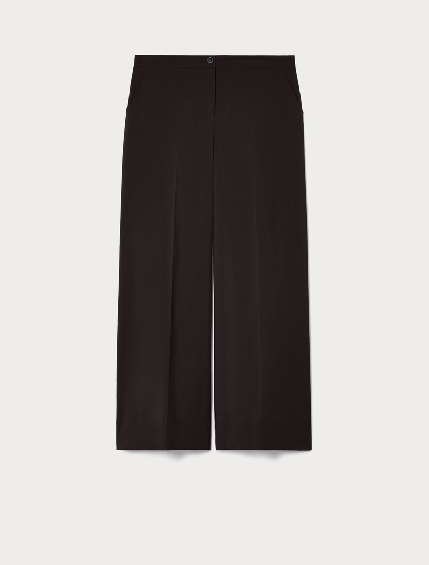 Pantalon en popeline - NOIR - Marina Rinaldi