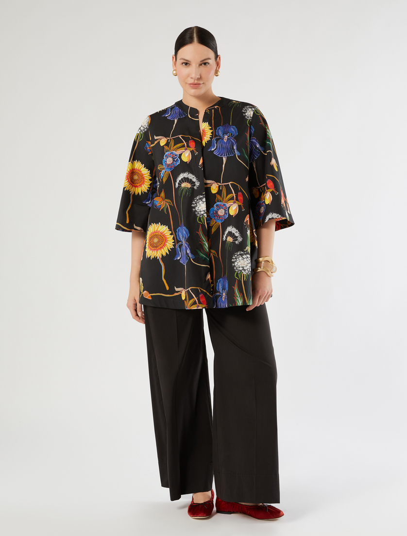 Pantalon en popeline - Marina Rinaldi