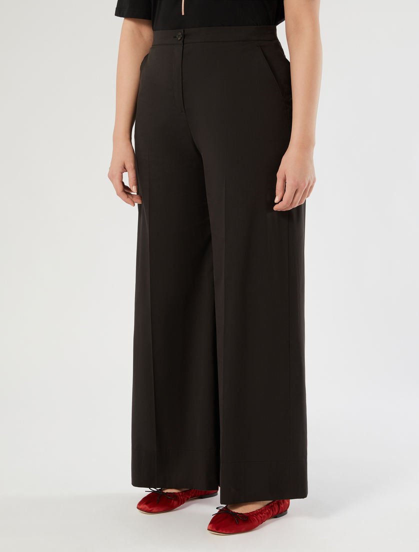 Pantalon en popeline - NOIR - Marina Rinaldi - 3