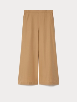 Cotton poplin trousers - Marina Rinaldi
