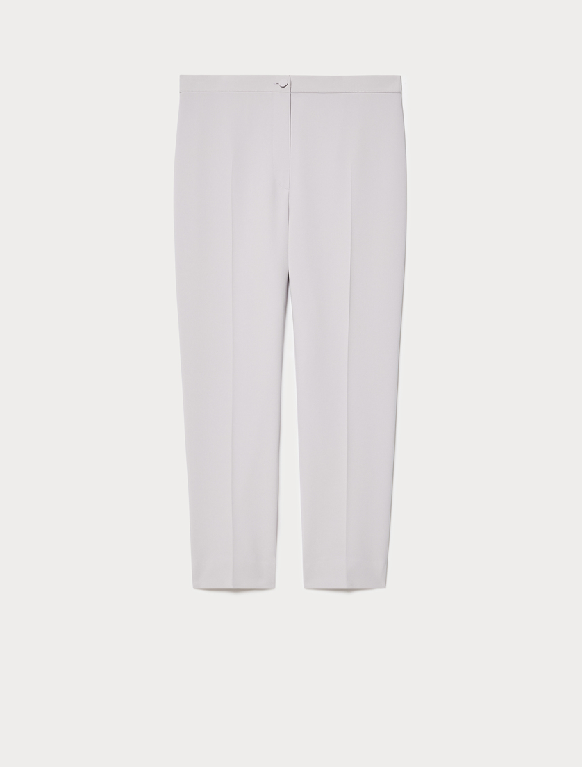 Triacetate cady trousers - LAVENDER - Marina Rinaldi