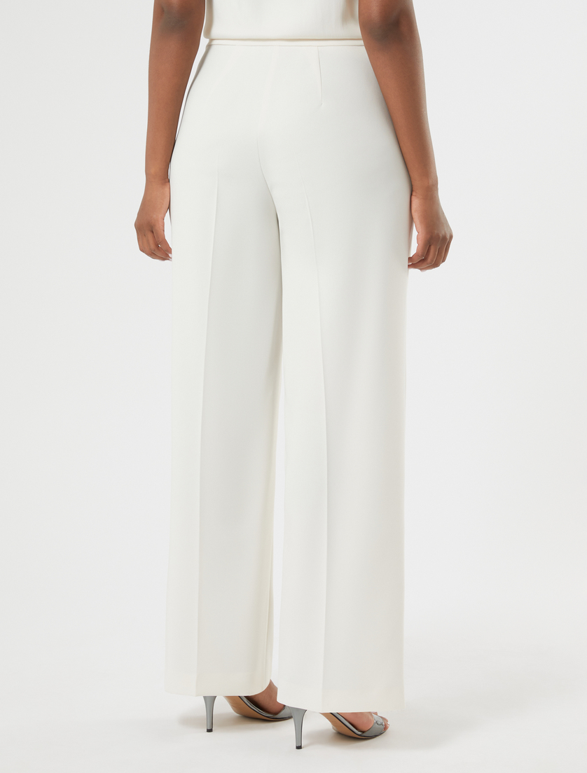 Cady trousers - IVORY - Marina Rinaldi - 4
