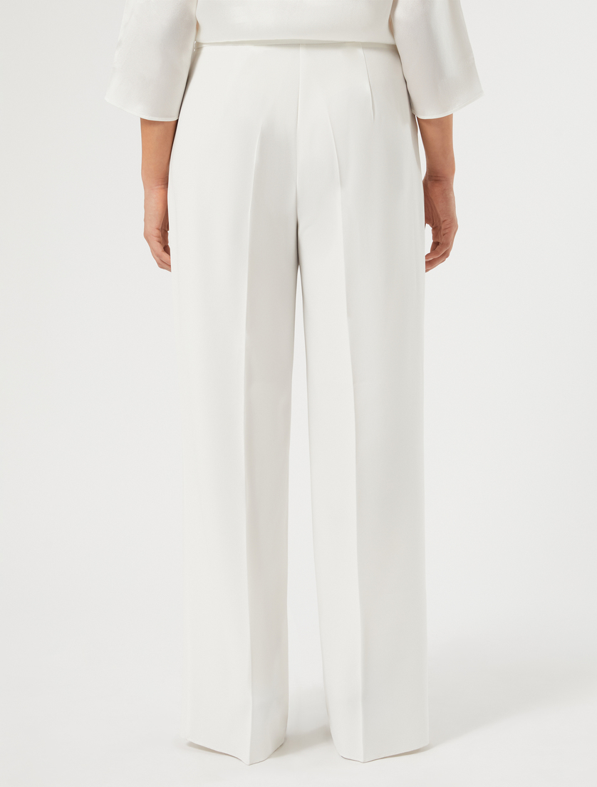 Cady trousers - WHITE - Marina Rinaldi - 4