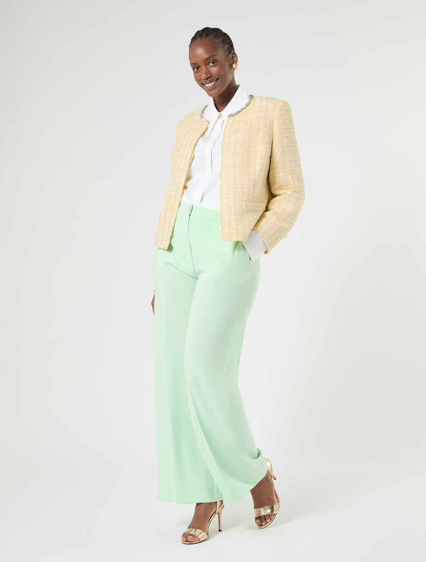 Cady trousers - PASTEL GREEN - Marina Rinaldi - 2