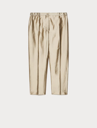 Hose aus Shantung-Seide - Marina Rinaldi