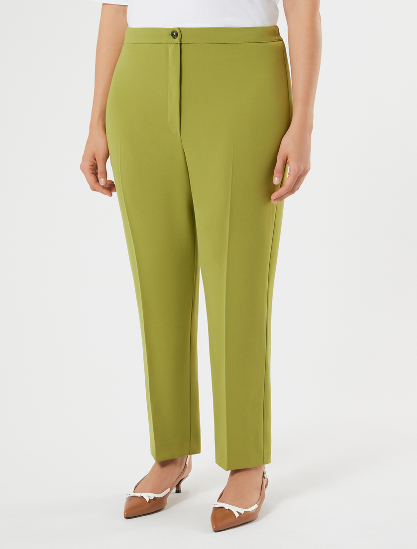 Pantalon en cady - VERT OLIVE - Marina Rinaldi - 3