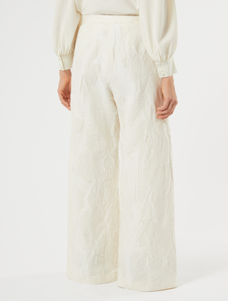 Fil coupé trousers - IVORY - Marina Rinaldi - 4