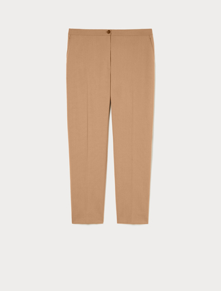 Gerade Hose aus reinem Wollcanvas - Marina Rinaldi