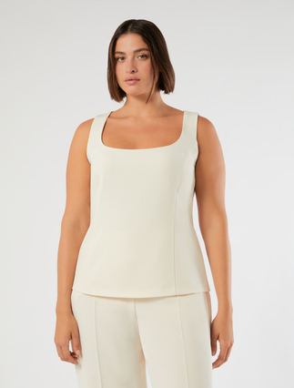 Cady top - LIGHT YELLOW