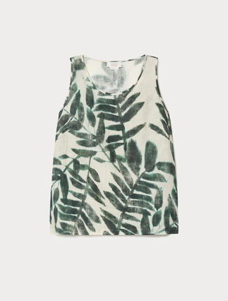 Top in tela di lino - Marina Rinaldi
