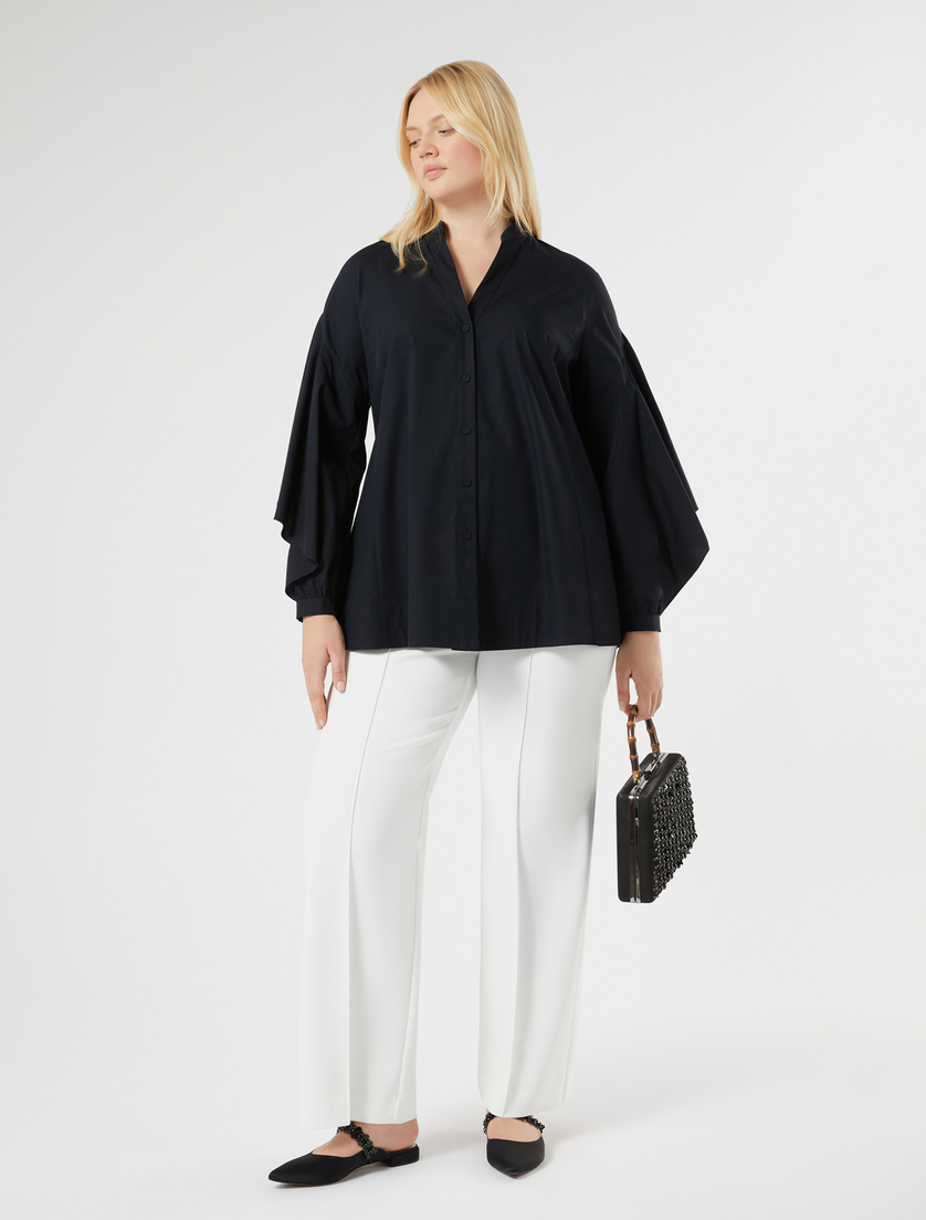Cotton poplin tunic - Marina Rinaldi