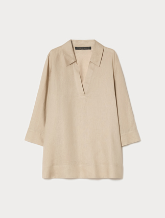 Linen canvas tunic - Marina Rinaldi