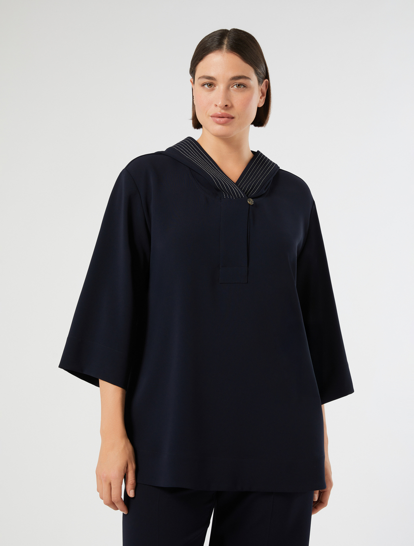 Cady tunic - MIDNIGHTBLUE - Marina Rinaldi - 3