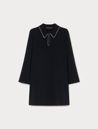 Embroidered cady tunic - Marina Rinaldi