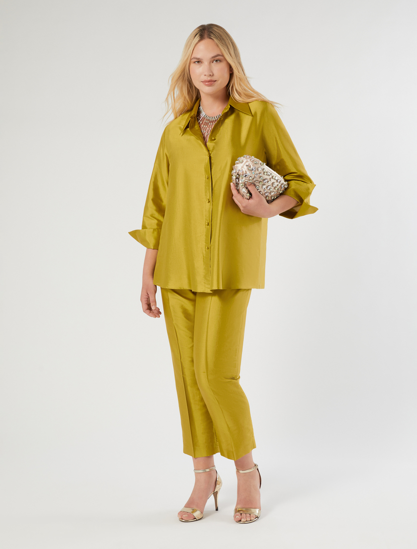 Silk shantung tunic - Marina Rinaldi