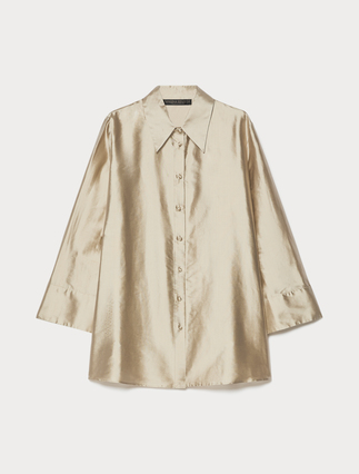 Silk shantung tunic - Marina Rinaldi