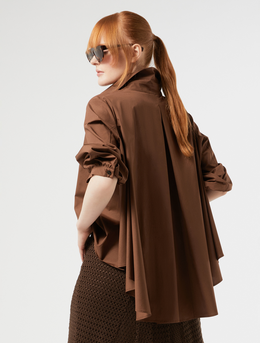 Cotton poplin tunic - COCOA - Marina Rinaldi - 5