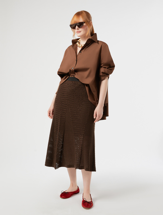 Cotton poplin tunic - Marina Rinaldi