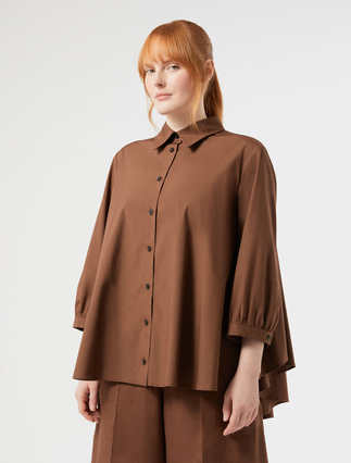 Cotton poplin tunic - COCOA