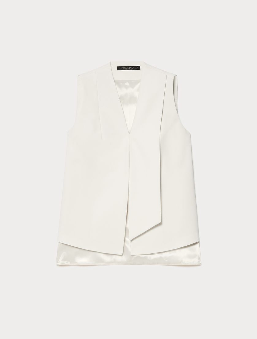 Cady top - IVORY - Marina Rinaldi