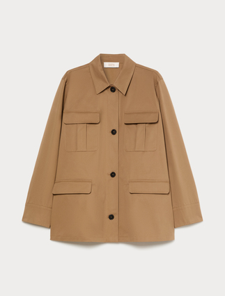 Tunika z gabardyny bawełnianej - Marina Rinaldi