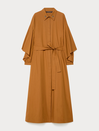 Langes Kleid aus Baumwollpopeline - Marina Rinaldi