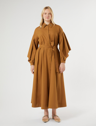 Long cotton poplin dress - SIENA - Marina Rinaldi - 3