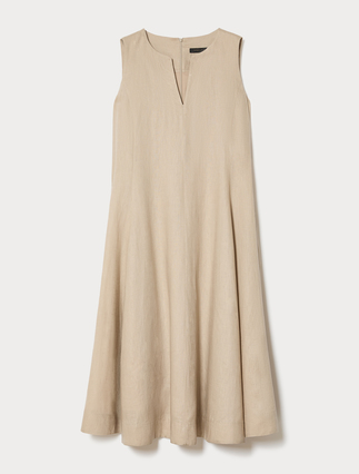 Linen canvas dress - Marina Rinaldi