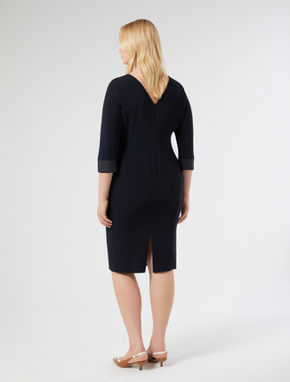 Cady dress - MIDNIGHTBLUE - Marina Rinaldi - 4