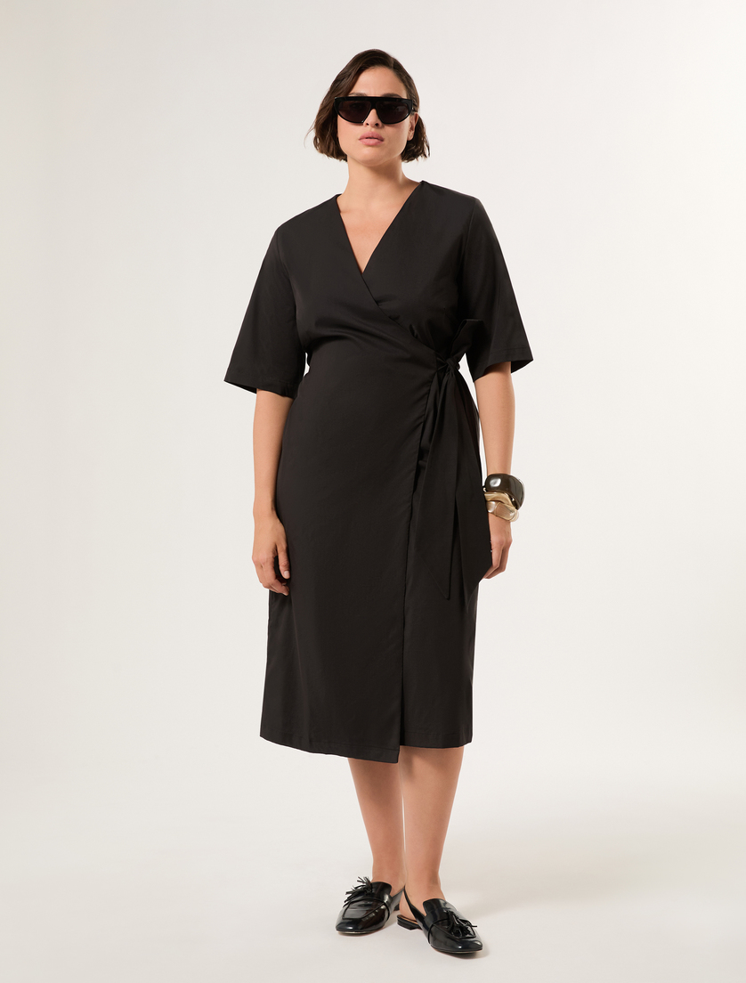 Cotton poplin dress - Marina Rinaldi